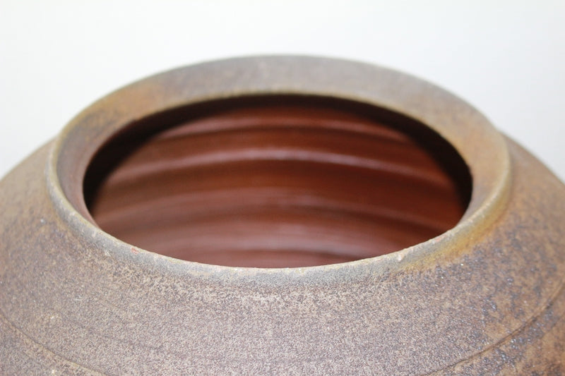 人間国宝藤原雄作陶の壺父藤原啓人間国宝特別出品です‼️ 人間国宝藤原