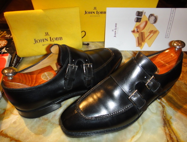 ジョンロブ JOHN LOBB】貴重な2000年イヤーモデル 技巧モカ縫いUチップ