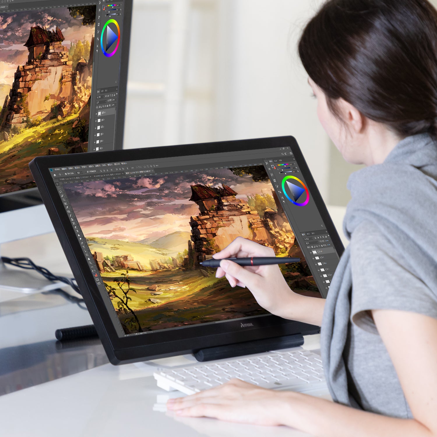 Artisul D22S Pen Display Digital Graphics Tablet