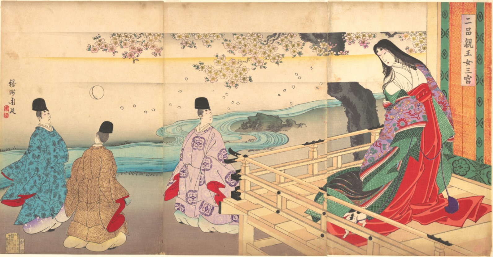 浮世絵に描かれた『源氏物語』。光源氏たちが江戸時代にタイムスリップ