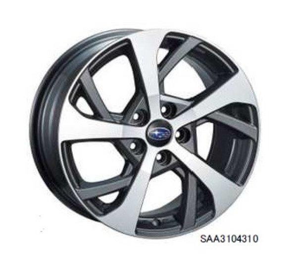 フォレスター・SK SAA 17インチホイールセット(ダークシルバー