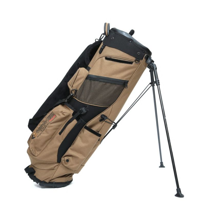 CORDURA FINE TEX CADDY BAG GOLF SERIES/CAMELコーデュラファイン