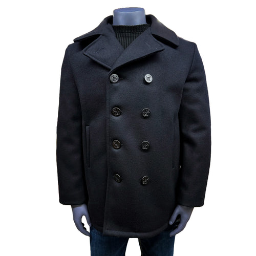 Authentic Pea Coat - Navy - Classic 32 Oz. Melton Wool – Army Navy