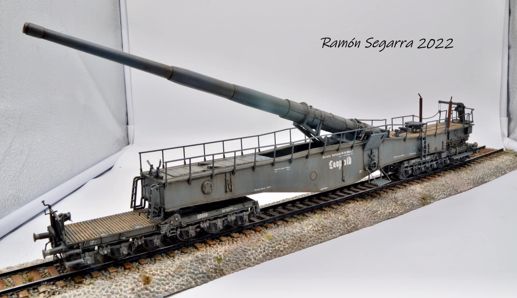 German Rail Gun The Leopold | Armorama™