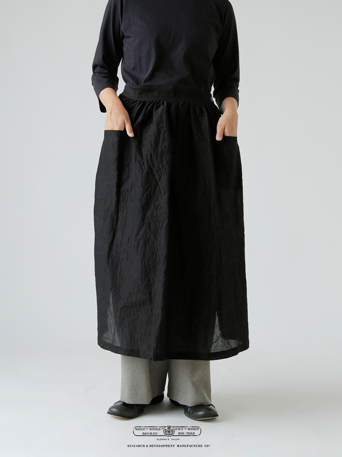 R & D.M.Co- オールドマンズテーラー シェーディング チェック サロン