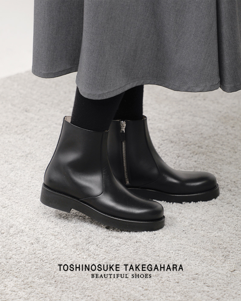 BEAUTIFUL SHOES ビューティフルシューズ ステアレザー サイドジップ