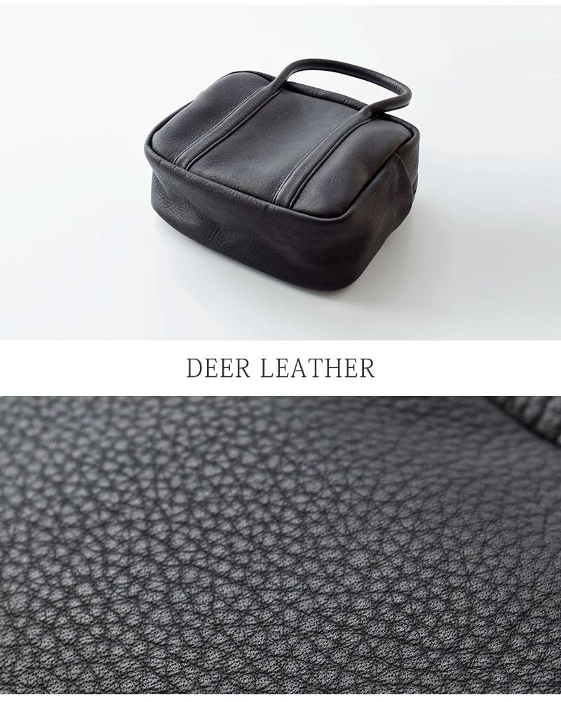 AetaブラックレザーボディバッグS AetaブラックレザーボディバッグS