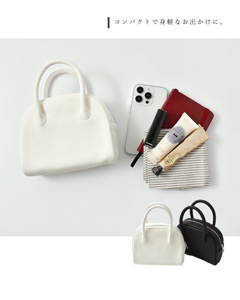 Aeta アエタ ディアレザー ボストンバッグ ミニ “DEER” da24-mt ユニ