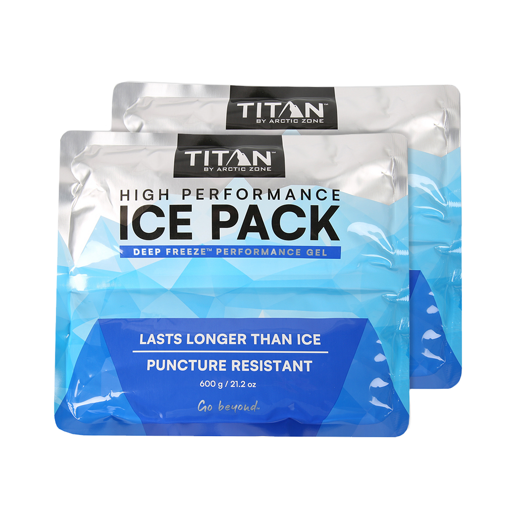 Set of 2 High Performance Cooler Ice Packs (600g)