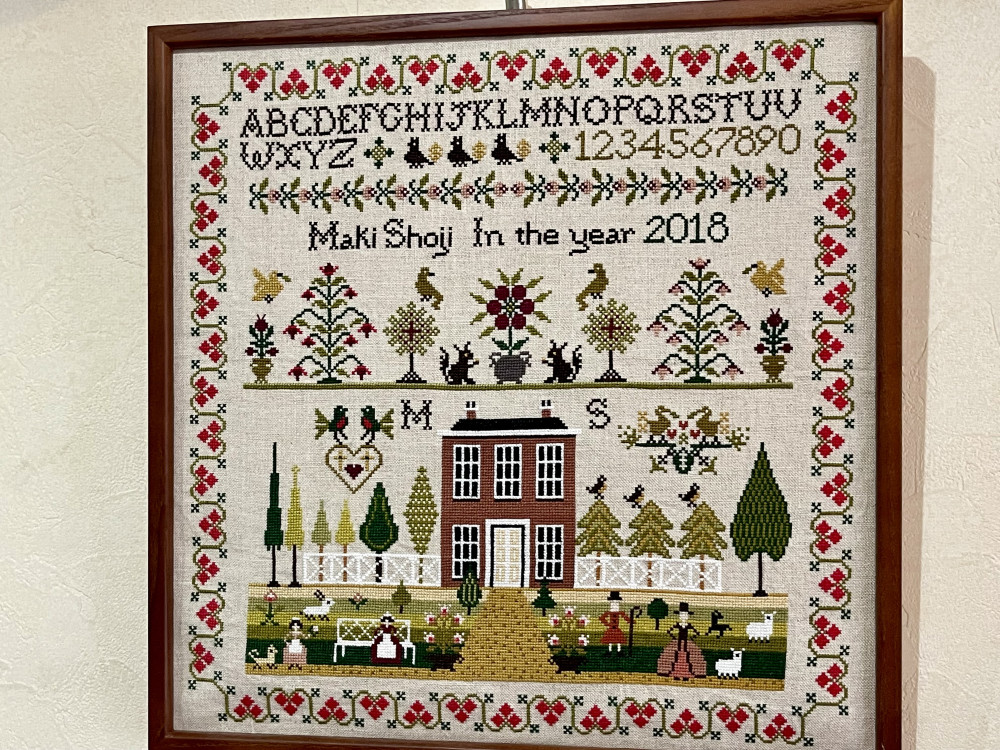 クロスステッチ作品展 Xで描く刺しゅうの世界 By MAKI