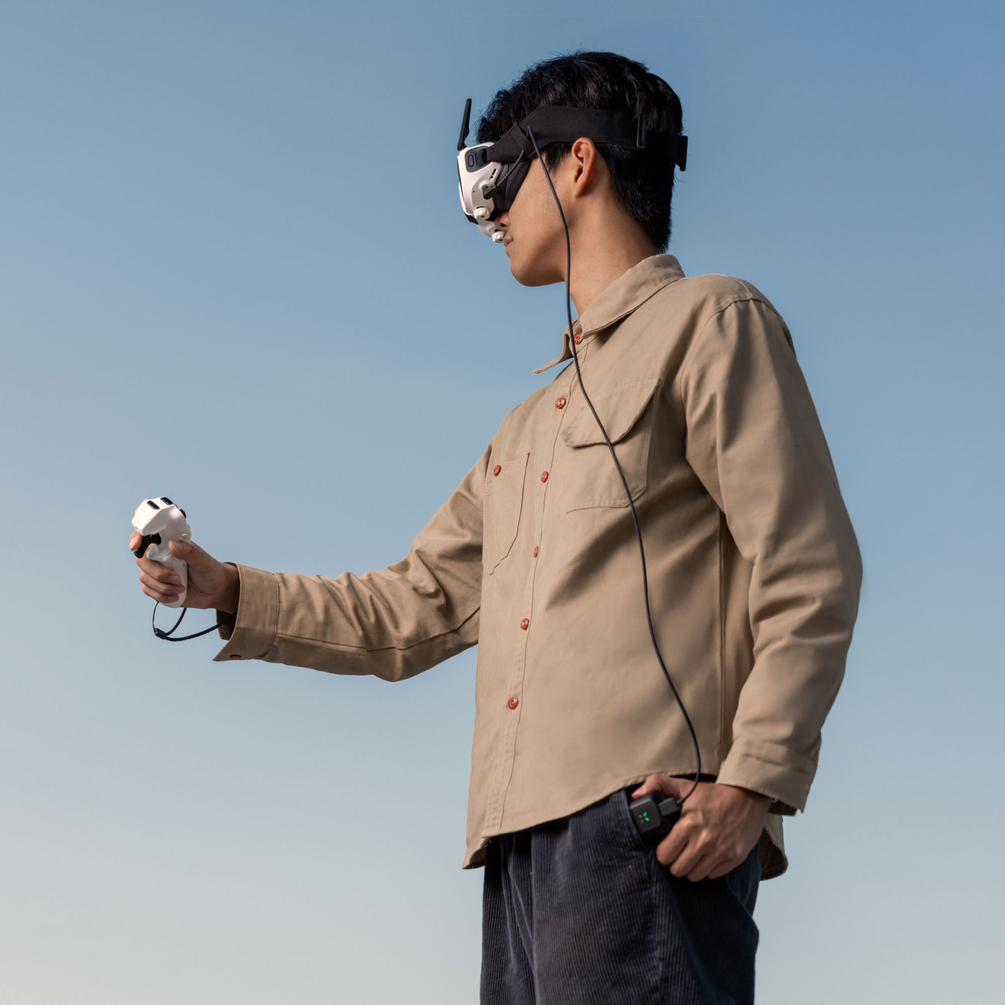 Antigravity Vision USB-C から DC への電源ケーブル（1.2m） - 株式