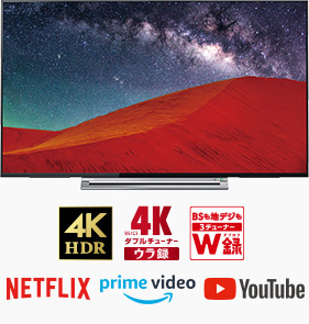 RZ630X/TOP｜テレビ｜REGZA：東芝