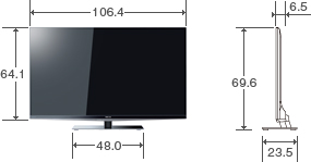 Z7/デザイン・仕様｜テレビ｜REGZA：東芝