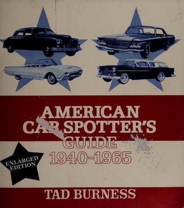 American car spotter's guide, 1940-1965 : Burness, Tad, 1933