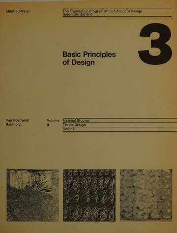 Basic principles of design : Maier, Manfred : Free Download