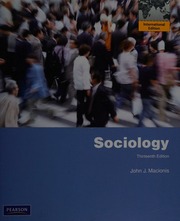 Sociology : Macionis, John J : Free Download, Borrow, and