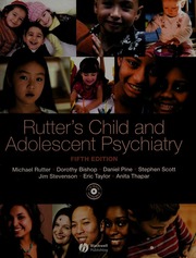 Rutter's child and adolescent psychiatry : Free Download, Borrow