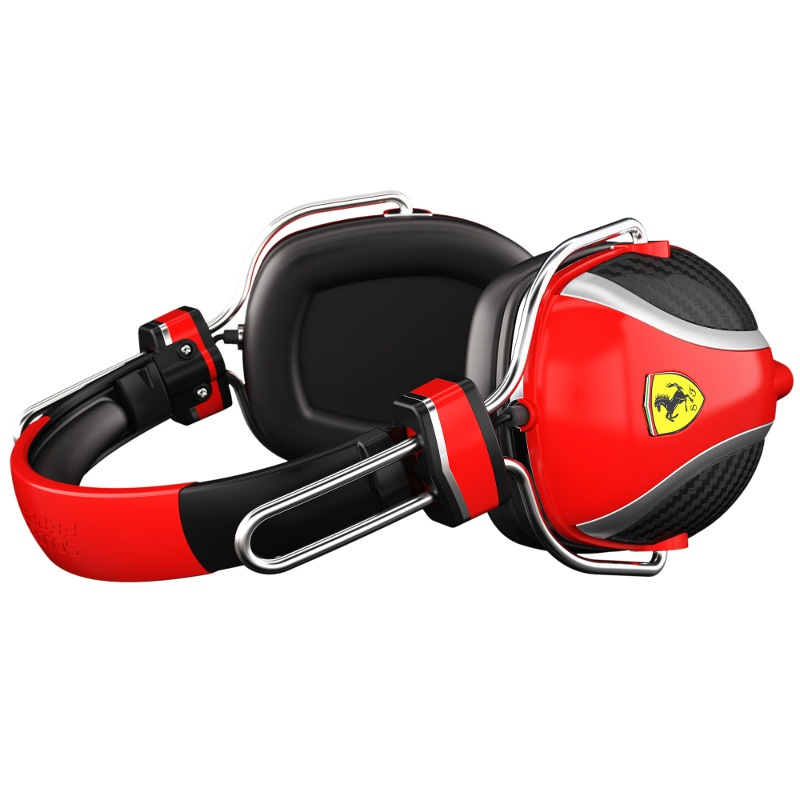 新品】フェラーリ ヘッドホン FERRARI by Logic3 P200 本格的な