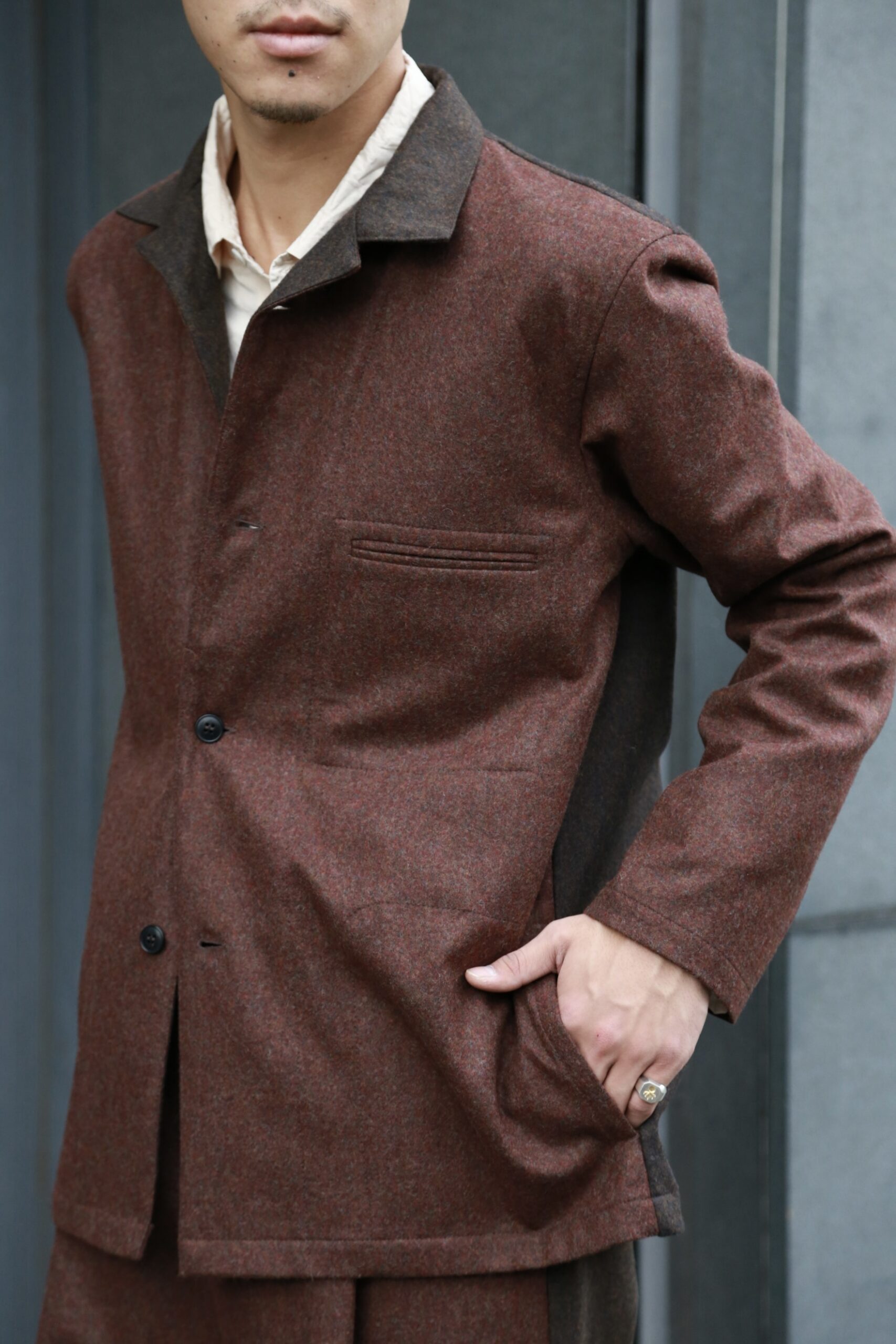 FRANK LEDER 22AW vol.3 “WOOL SHIRTS & TROUSERS” | ARCH TOKYO