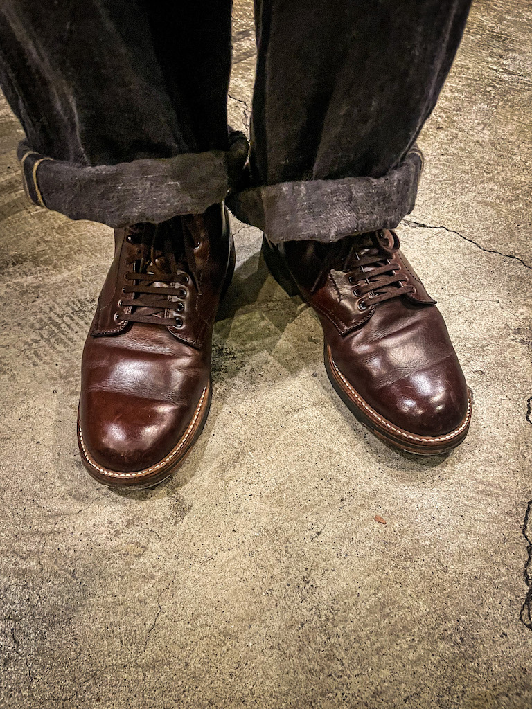ALDEN / 45960H Service Boot / オールソールとエイジング | ARCH 米村屋