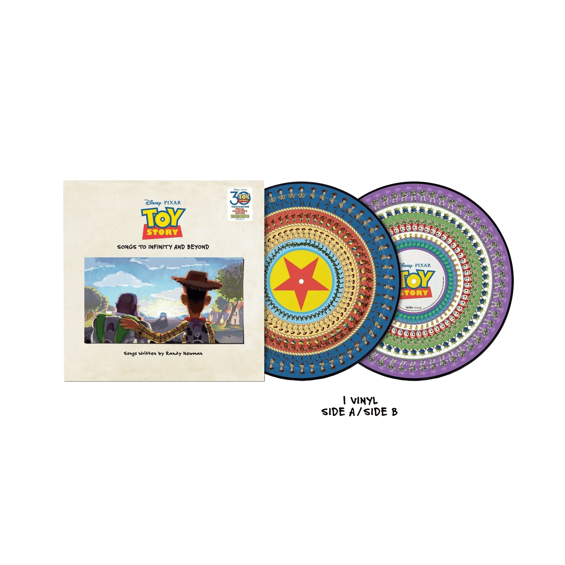 Toy Story: Songs to Infinity and Beyond Vinyl Soundtrack [Zoetrope