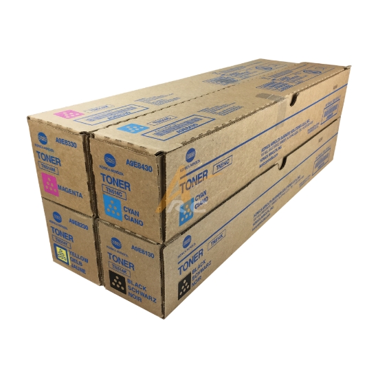 Konica Minolta TN514 CMYK Toner Set for bizhub C458 C558 C658 Part