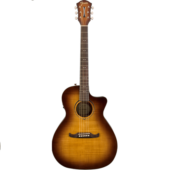 Fender FA-345 Acoustic/Electric Guitar - 3 Colour Tea Burst