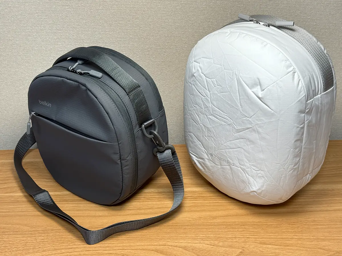 レビュー】Belkin Travel Bag for Apple Vision Pro | アイアリ