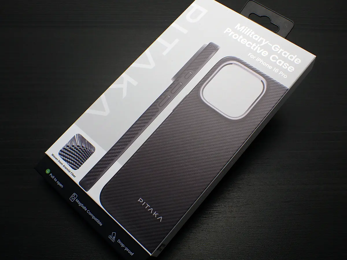 レビュー】PITAKA iPhone 16 Pro用 軍用ケース | アイアリ