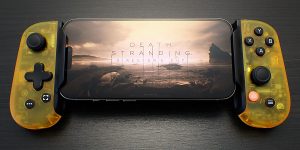 iPhone対応ゲームコントローラーの「デススト2」コラボモデル