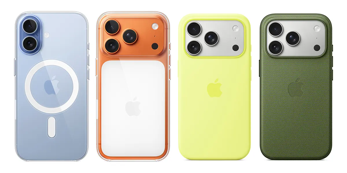 iPhone 17用、17 Pro用、17 Pro Max用のApple純正「クリアケース