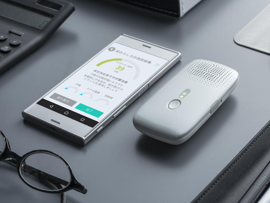 体臭測定器（本体及びスマホアプリ）