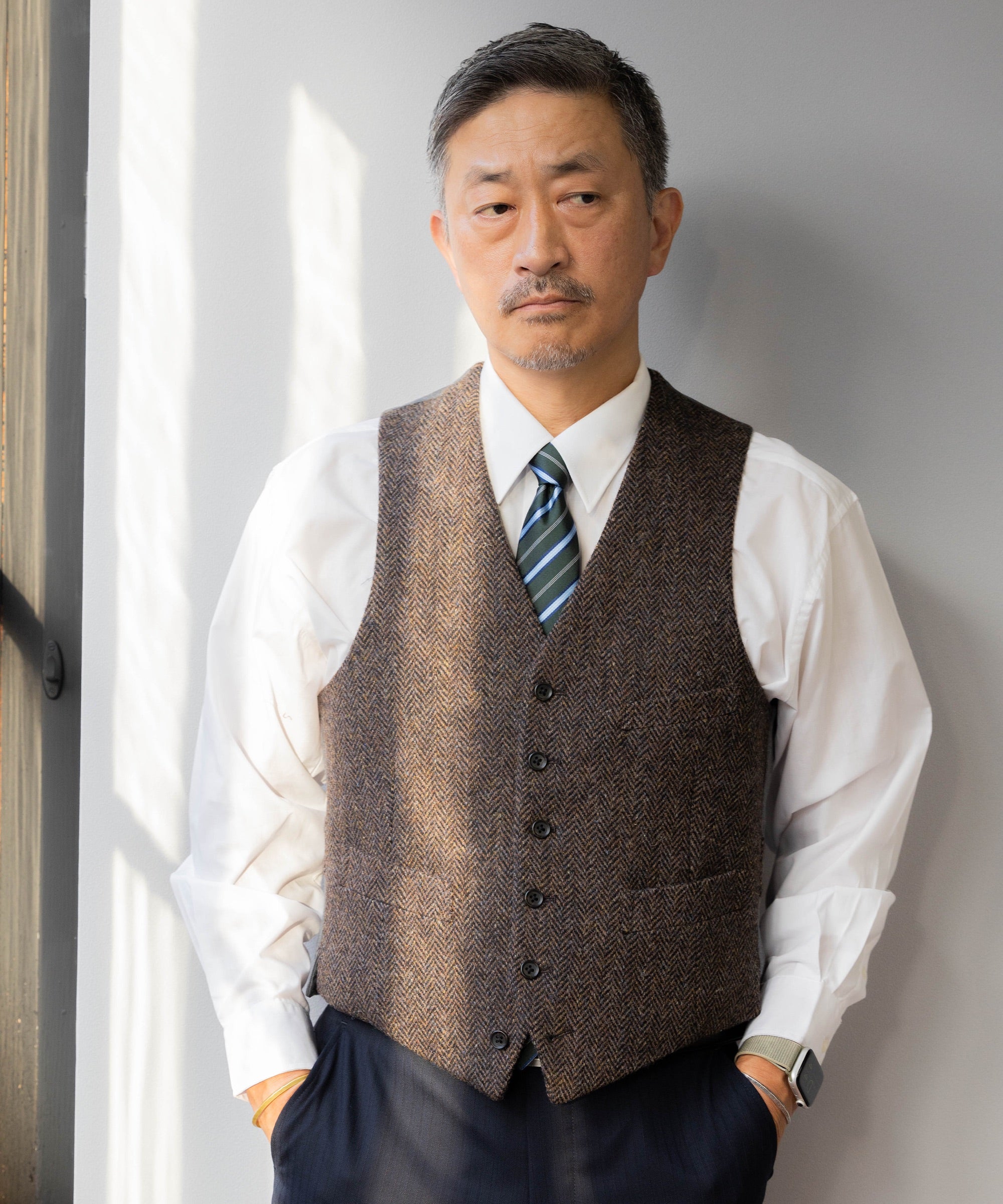 HARRIS TWEED ] ハリスツイード オッドベスト – AWC │ active worker