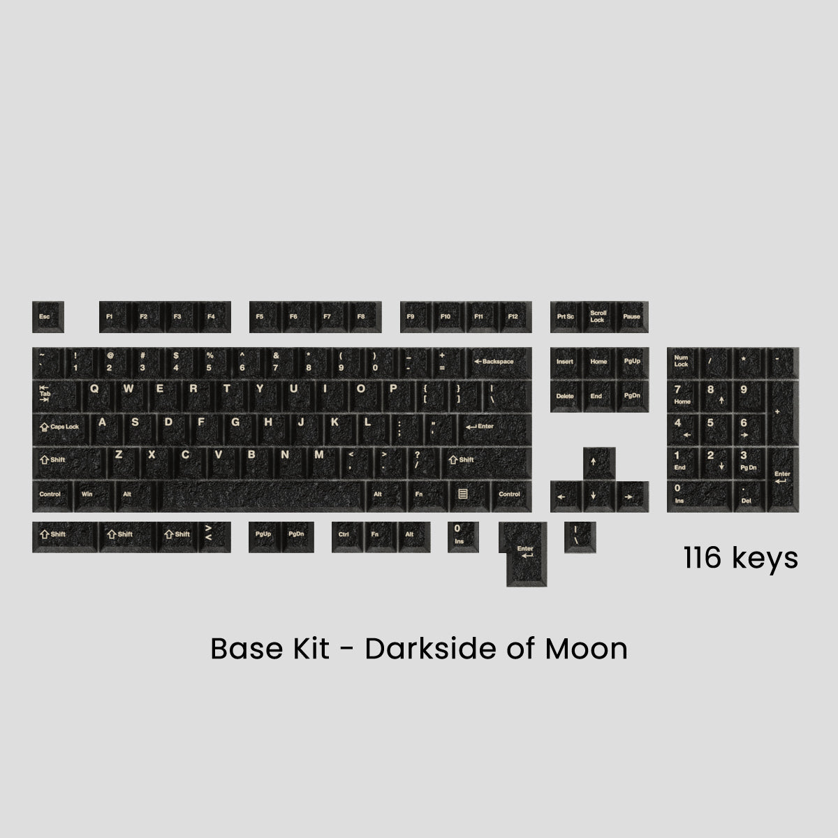 Full Metal Keycaps Set - Moon Landing – Awekeys