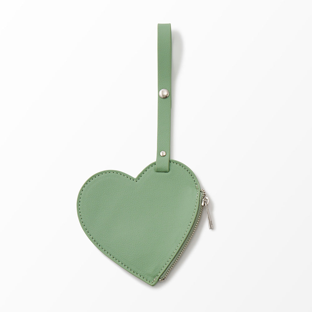 アップルヴィーガンレザーカードケース(ハート) ／ – Aww