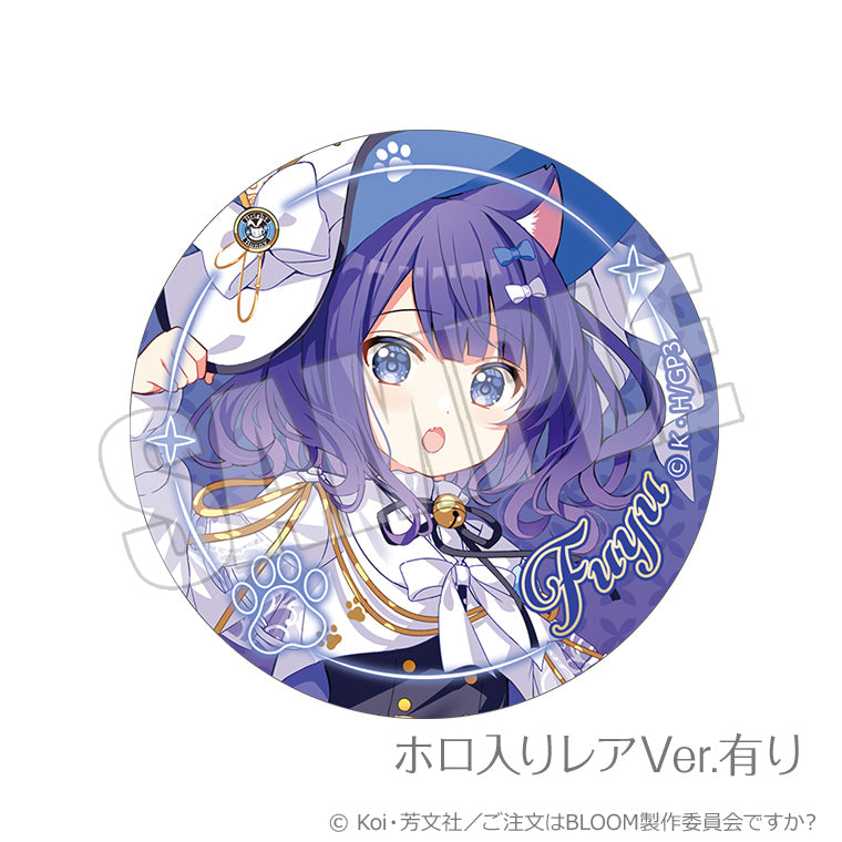 ホロレア入りブラインド缶バッジ＜Café Märchen＞