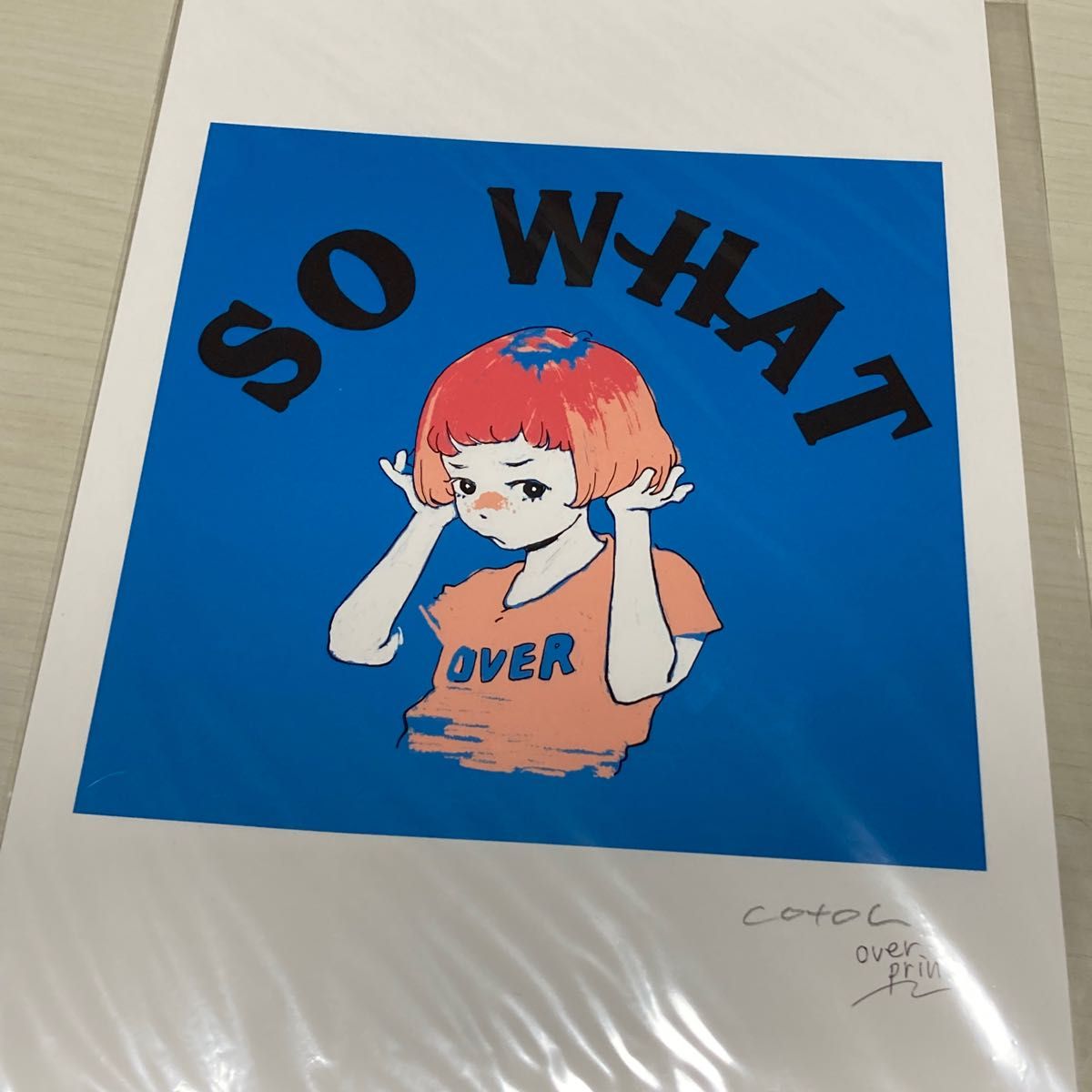 米山舞 個展「EGO」数量限定原画 シリアルナンバー＆直筆サイン入り 未