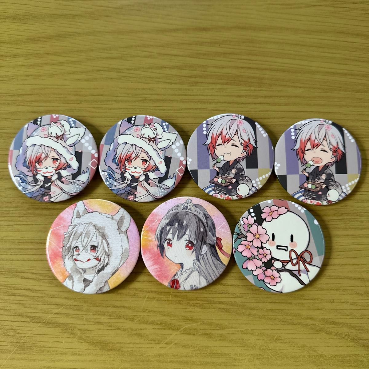 まふまふ ひきライ 2020 メインビジュ 缶バッジ ホログラム まふまふ