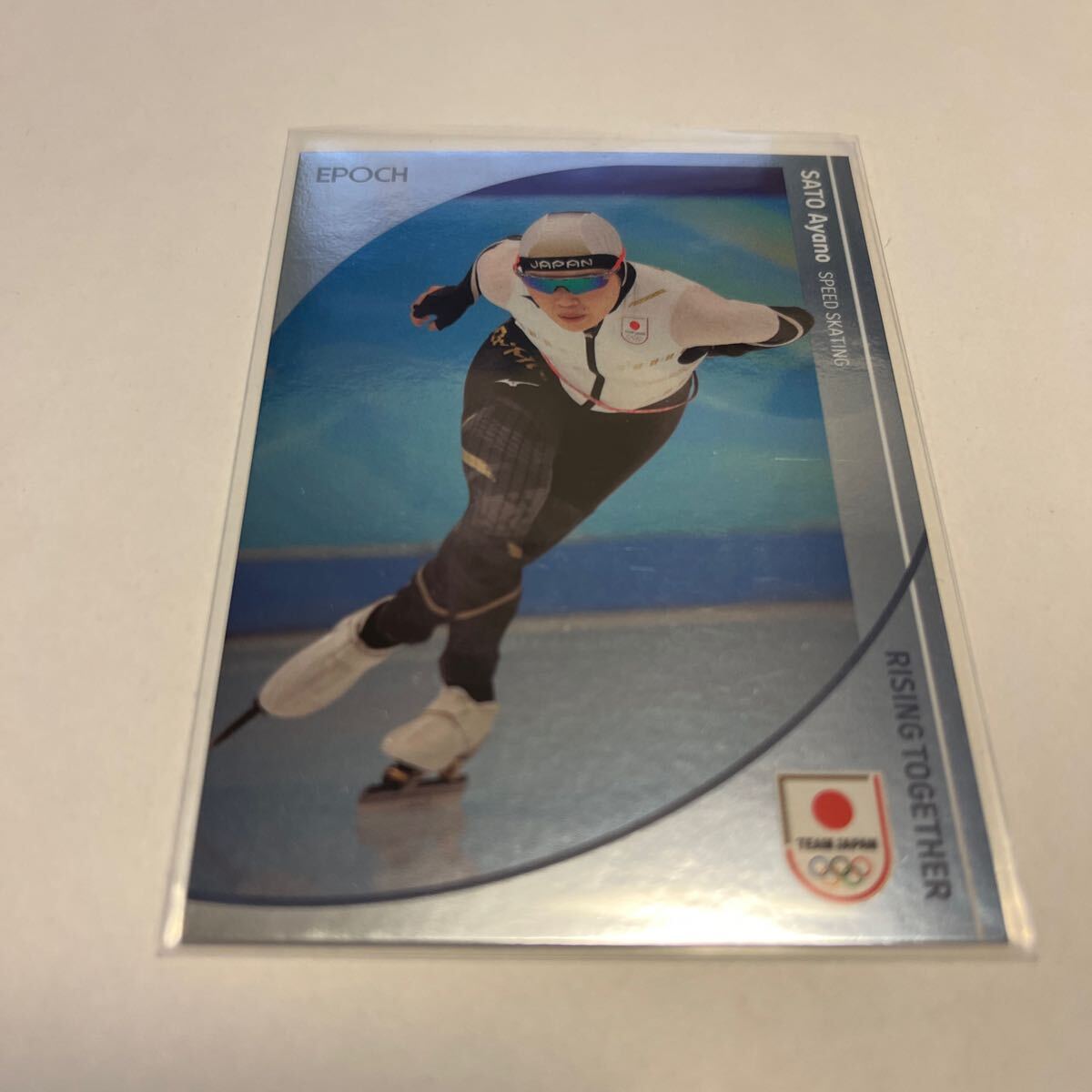 Yahoo!オークション - 【佐藤綾乃 スピードスケート】2024 EPOCH TEAM