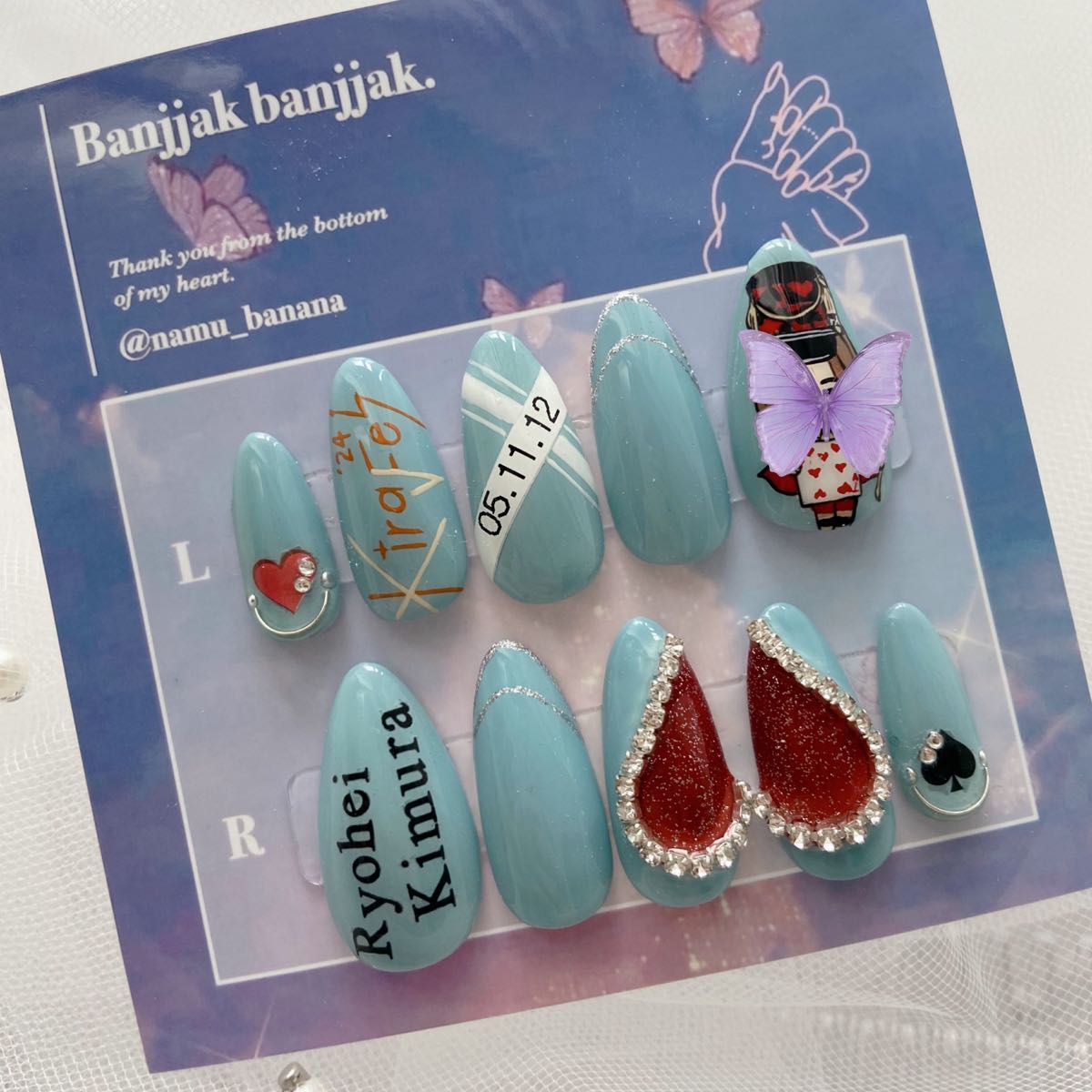 オーダー受付中 3dネイルパーツ 3dパーツ ネイルパーツ｜Yahoo!フリマ