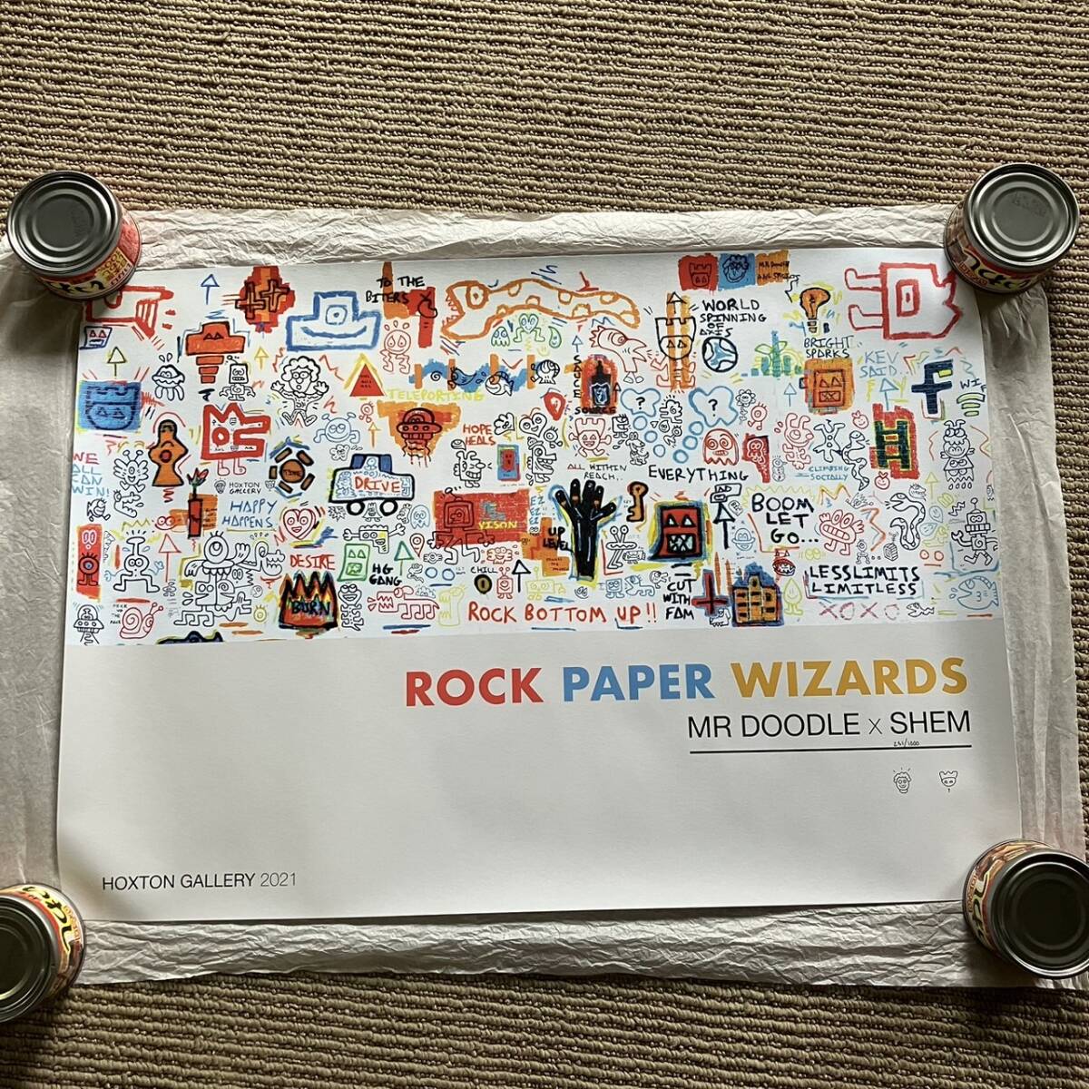 Mr Doodle Shem 「ROCK PAPER WIZARDS」シリアル入 送料無料】Mr