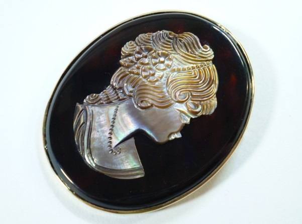 2026年最新】Yahoo!オークション -べっ甲 カメオブローチの中古品