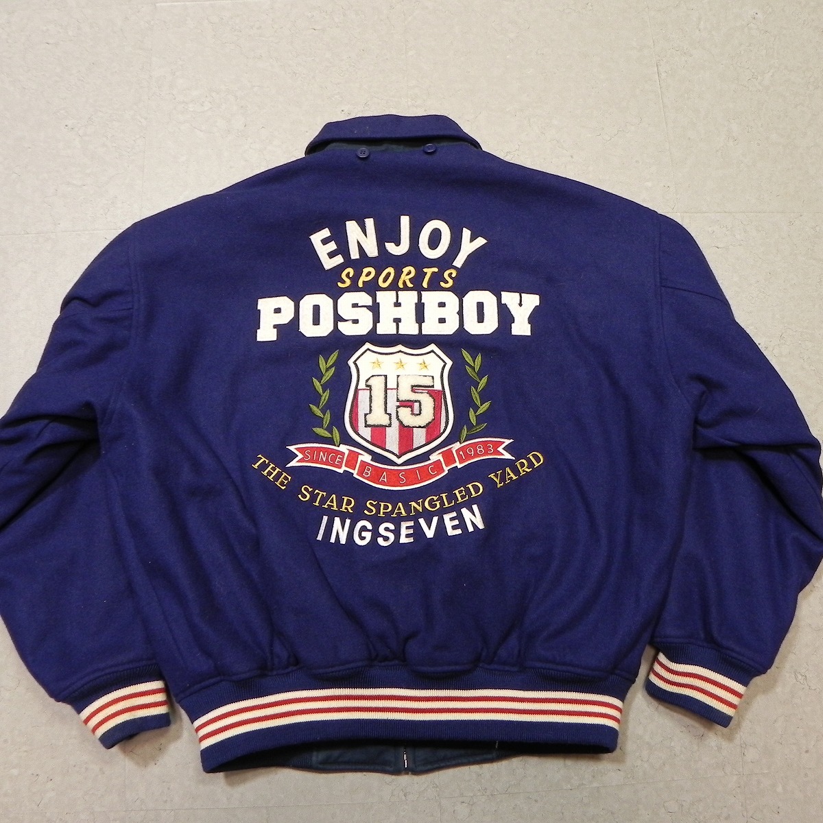 Yahoo!オークション -「posh boy スタジャン」の落札相場・落札価格