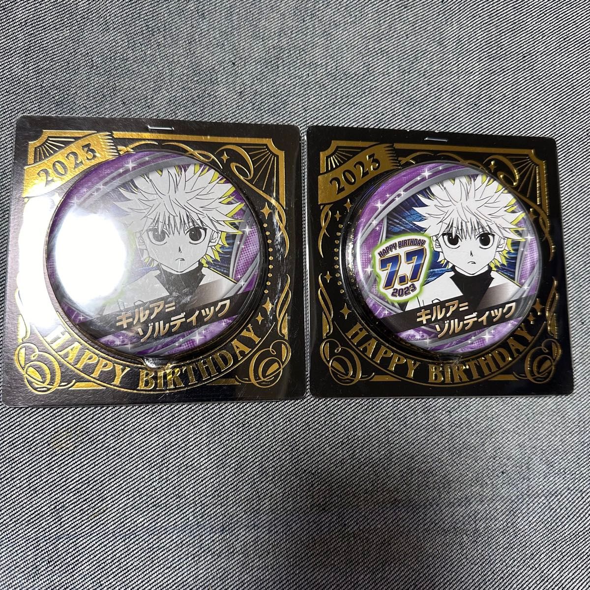 バースデイ缶バッジ バースデー缶バッジ HUNTER × HUNTER キルア