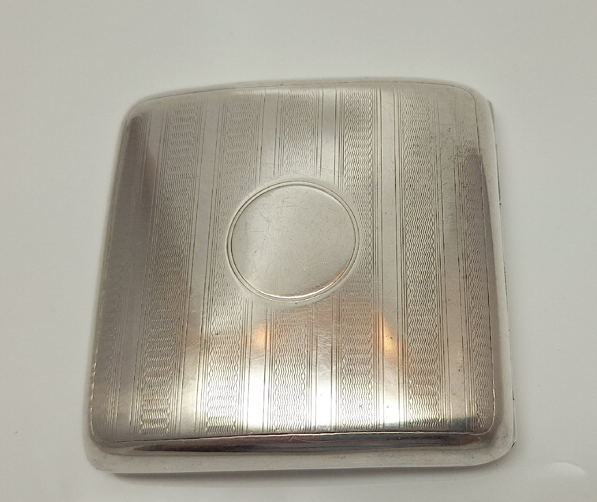 Yahoo!オークション -「シガレットケース シルバー」(銀製) (金属工芸