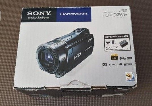 ソニーHDR-CX550 三脚セット バッテリーなく未確認｜Yahoo!フリマ（旧