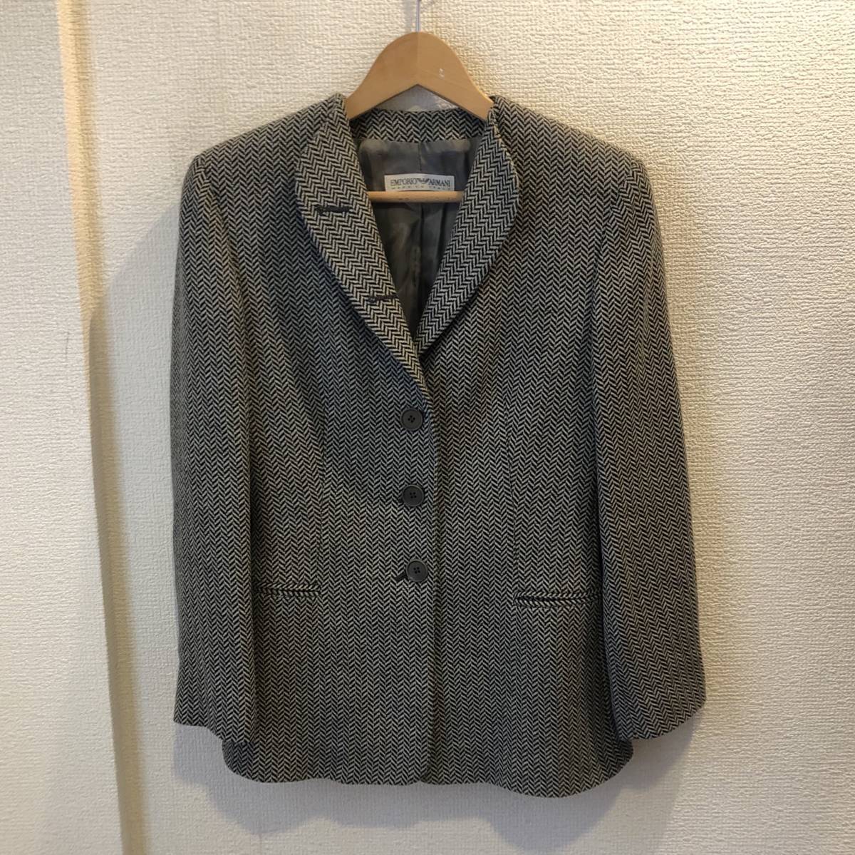 2026年最新】Yahoo!オークション -アルマーニ ヘリンボーン ジャケット