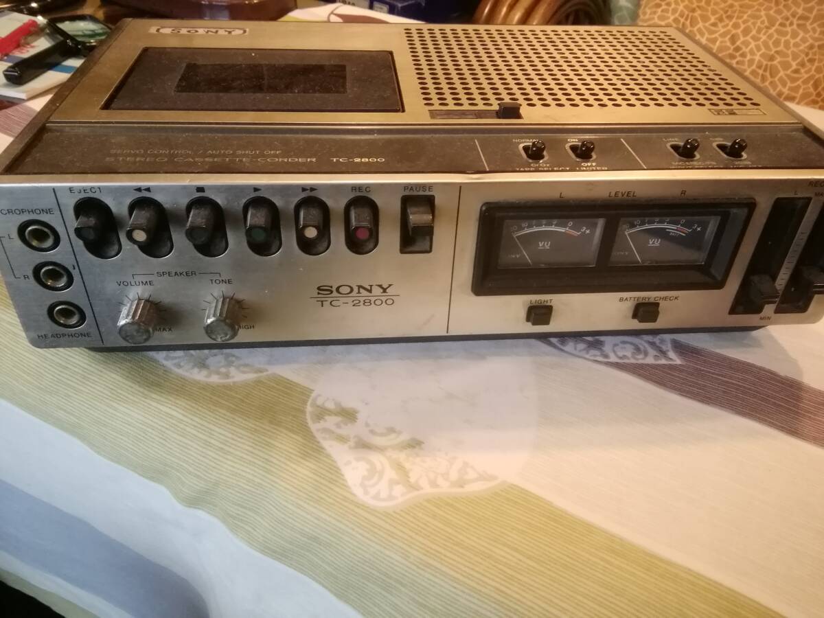 Yahoo!オークション -「sony tc-2800」の落札相場・落札価格