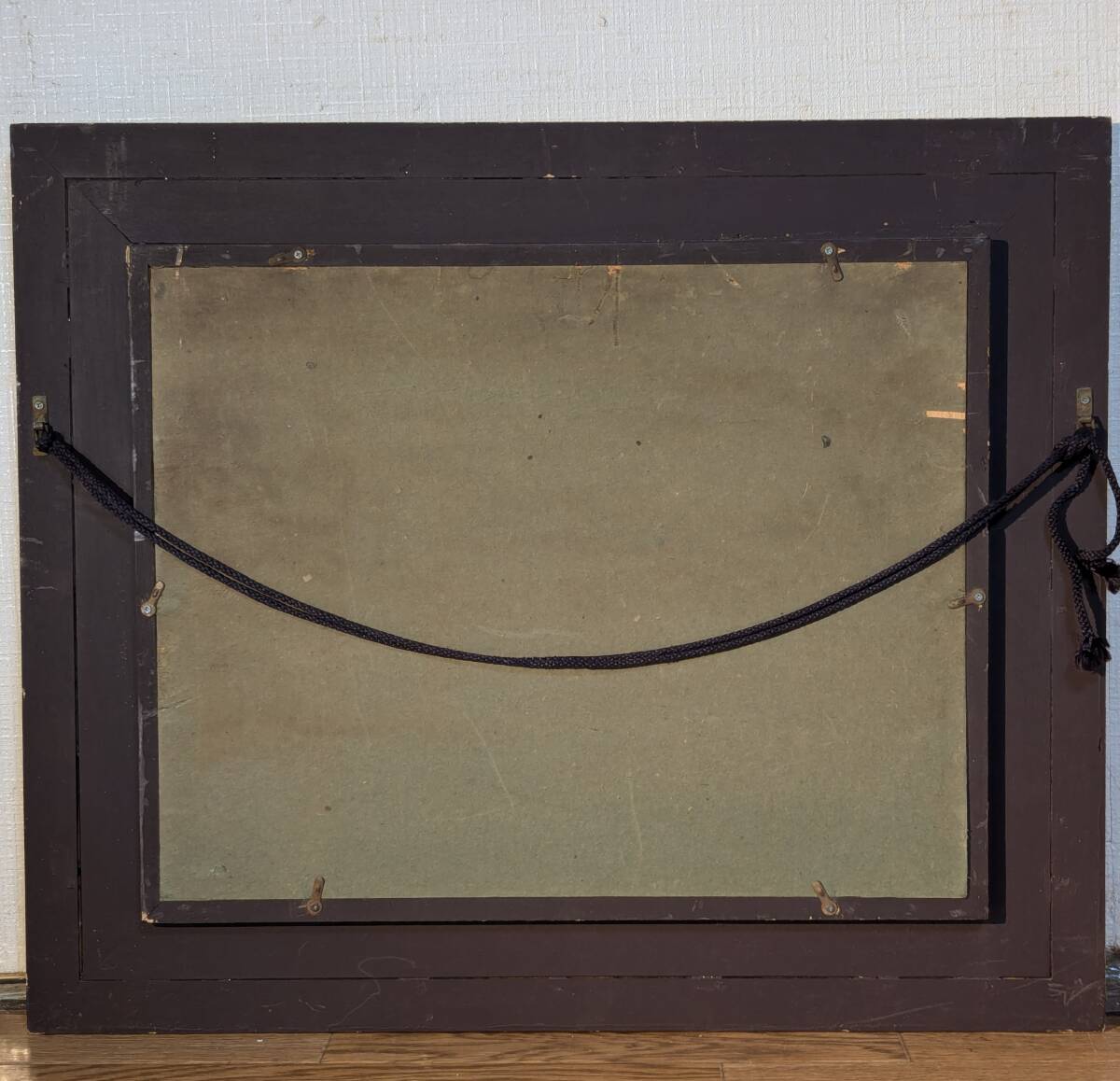 真作絵画 絵画 西澤栄一 油彩6号 千曲川 色彩豊かな風景 自然