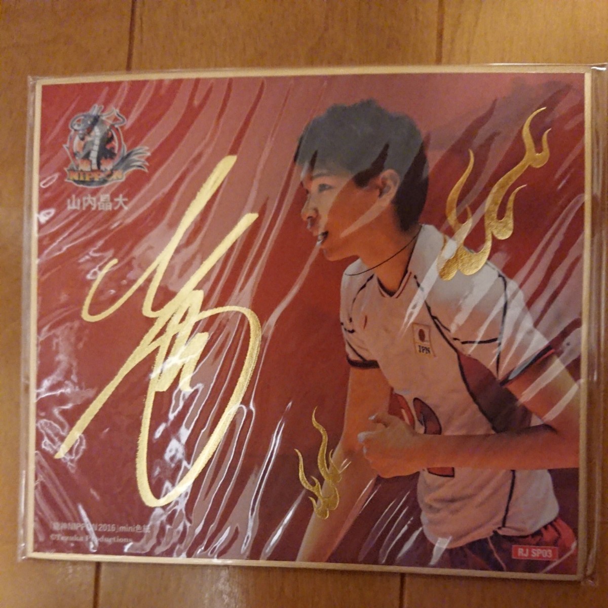 龍神NIPPON 2023 直書き・直筆サイン入りレアmini色紙【山内晶大】男子